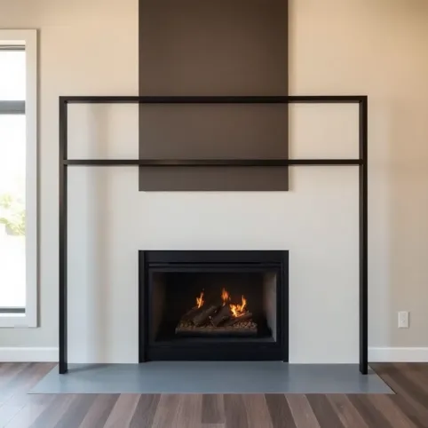 Ramka stalowa do kominka na wymiar