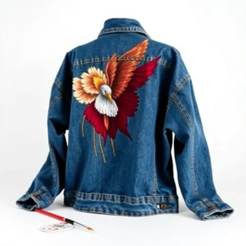 Ręcznie malowane kurtki na zamówienie cena