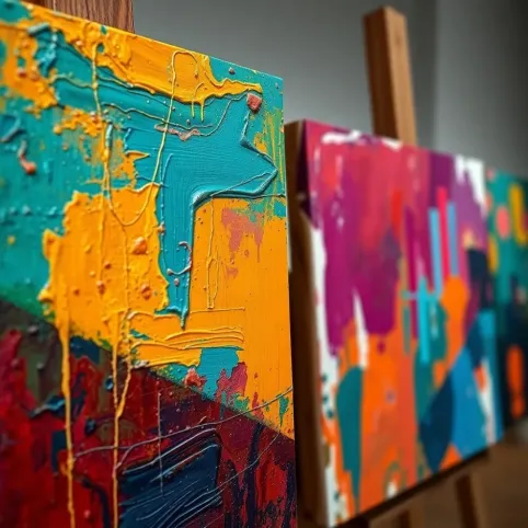 ręcznie malowane obrazy na płótnie