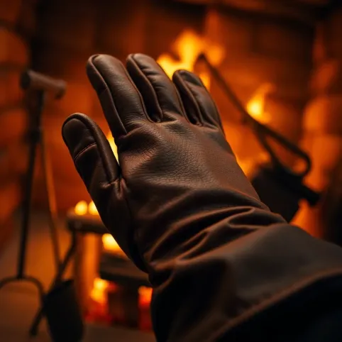Rękawica do kominka