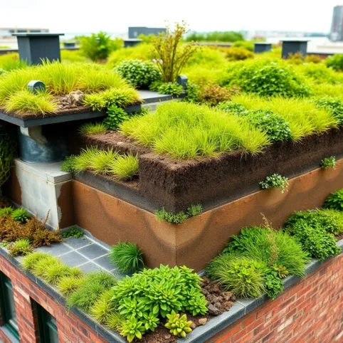 Rodzaje dachów zielonych