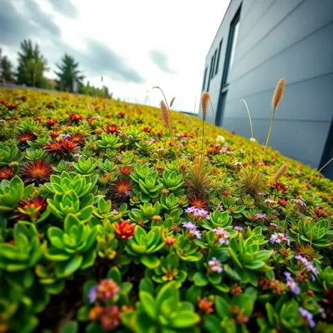 Rośliny na zielony dach
