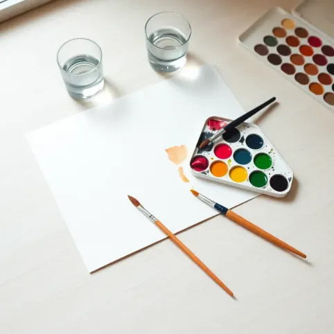 Rzeczy do malowania na kartce