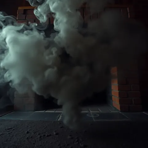 Smród z komina w pokoju