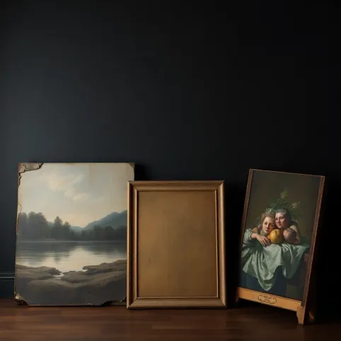 Stare obrazy malowane na płótnie