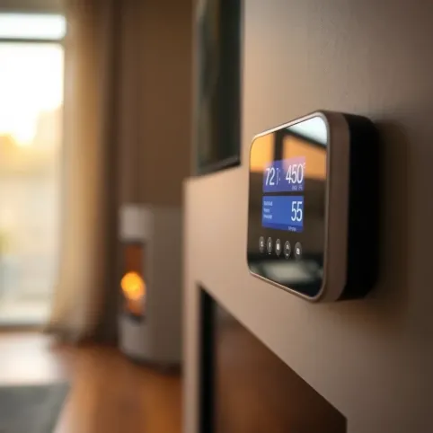 Sterownik do kominka powietrznego