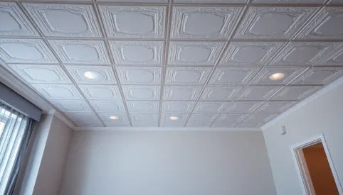 Sufit podwieszany z malowaniem cena Poznań