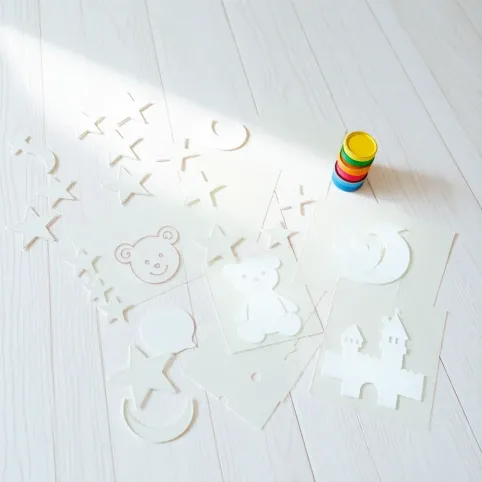 Szablony do malowania na ścianie dla dzieci