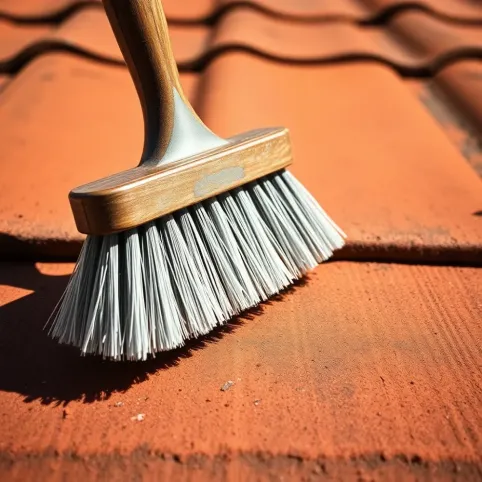 Szczotka do mycia dachówki