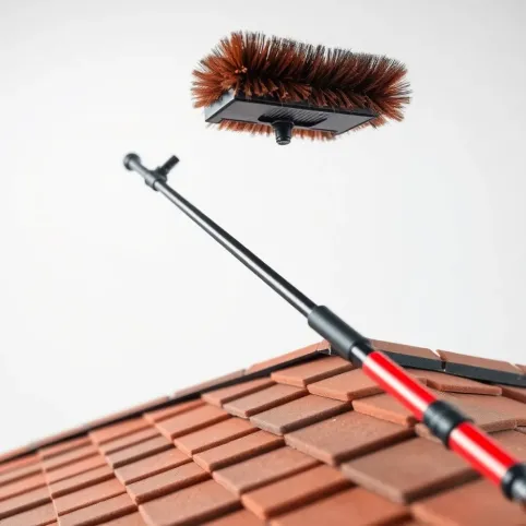 Szczotka teleskopowa do mycia dachu