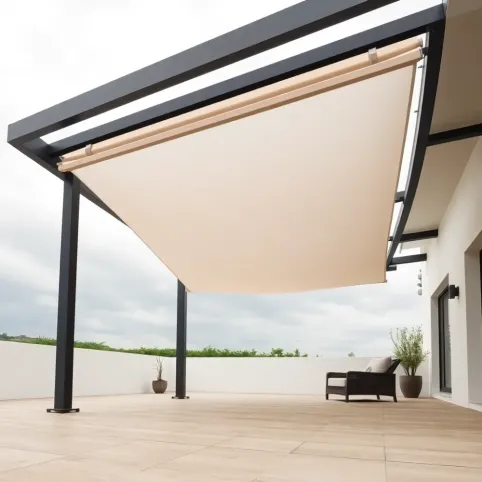 Tarasola z rozsuwanym dachem