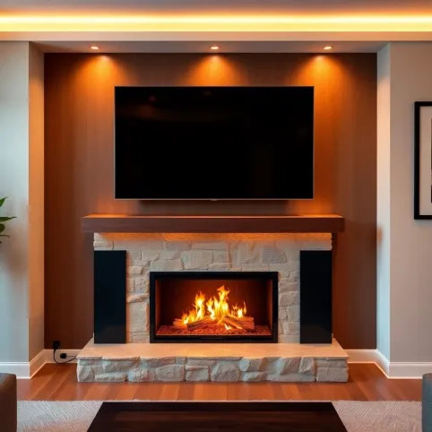 Telewizor Nad Kominkiem Rozwiązania