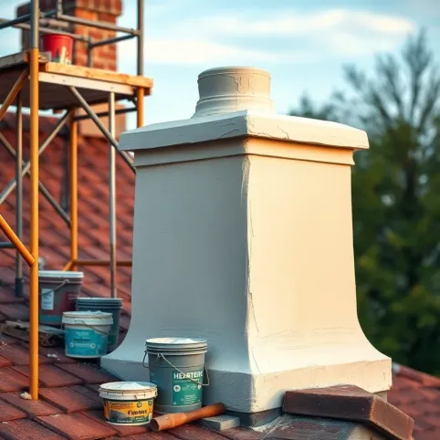 Tynkowanie Komina Na Zewnątrz