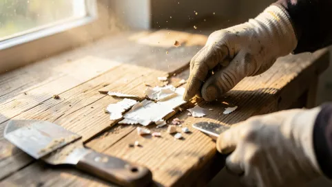 usuwanie farby olejnej