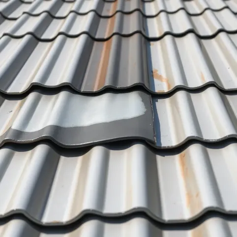 Uszczelnienie dachu z blachy