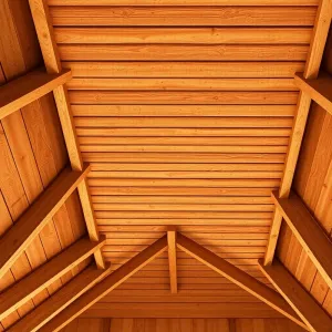 Warstwy dachu z pełnym deskowaniem