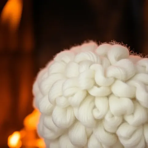 Wełna do kominka 3 cm