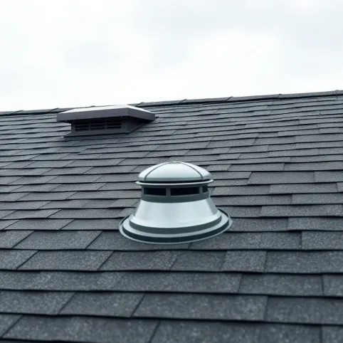 Wentylacja dachu z gontu bitumicznego