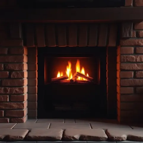 Wkład gazowy do kominka na drewno