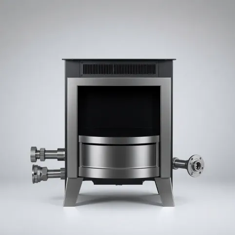 Wkład kominkowy z płaszczem wodnym