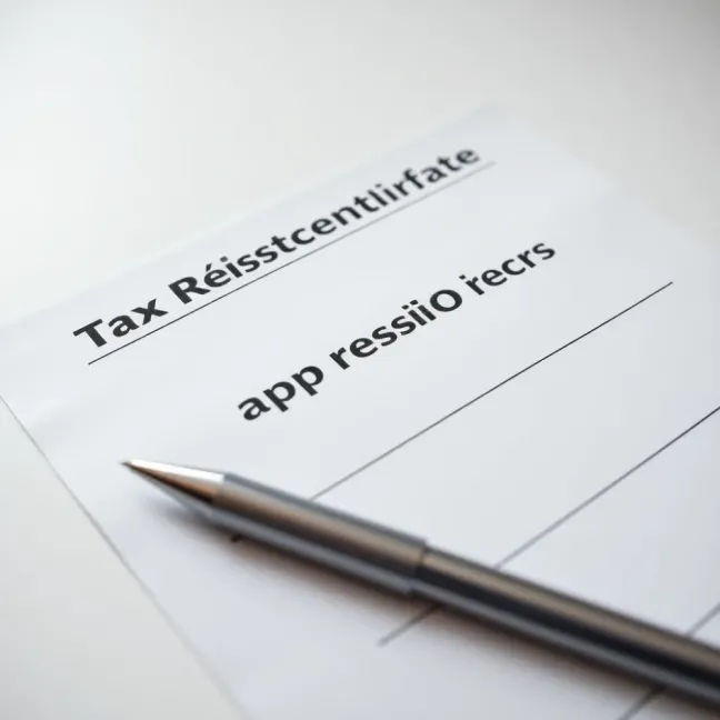 Wniosek o certyfikat rezydencji podatkowej wzór