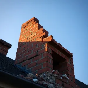 Wyburzenie Części Komina