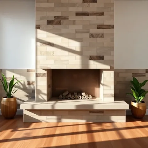 Wykończenie Kominka Płytkami