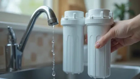 Wymiana filtra wody pitnej