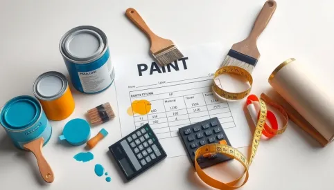 Wzór kosztorysu na Malowanie