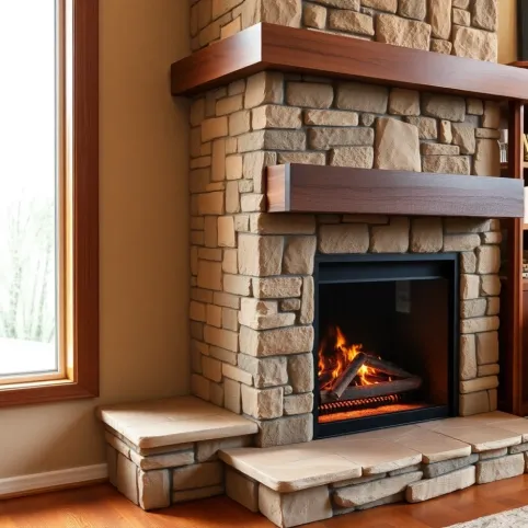 Zabudowa kominka narożnego cena