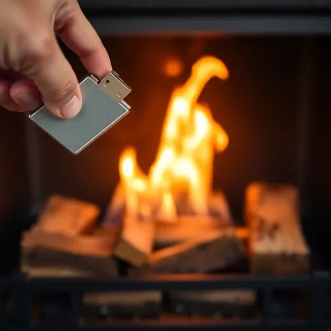 Zapalarka do kominka gazowa