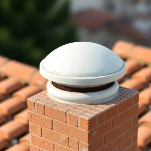 Zaślepka do komina ceramicznego