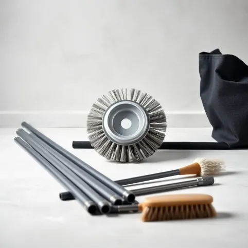 Zestaw do czyszczenia komina ze stali nierdzewnej