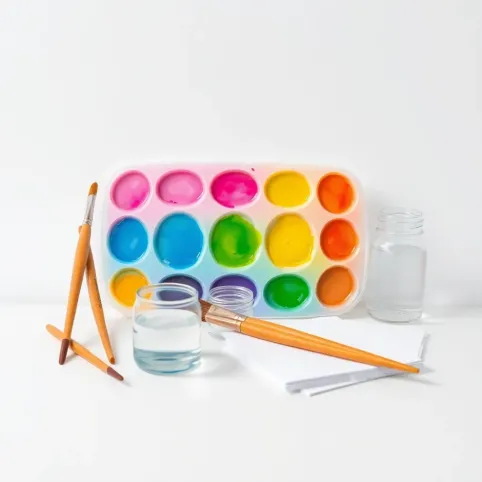 Zestaw do malowania dla dziewczynki 6 lat