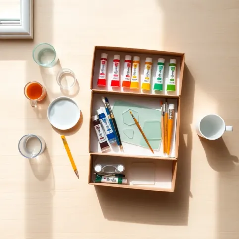 Zestaw do malowania na szkle dla dzieci