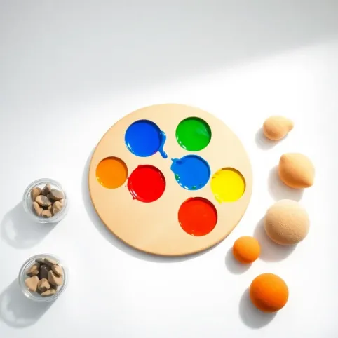 Zestaw do malowania palcami dla dzieci