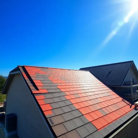 Zmiana koloru dachu w trakcie budowy