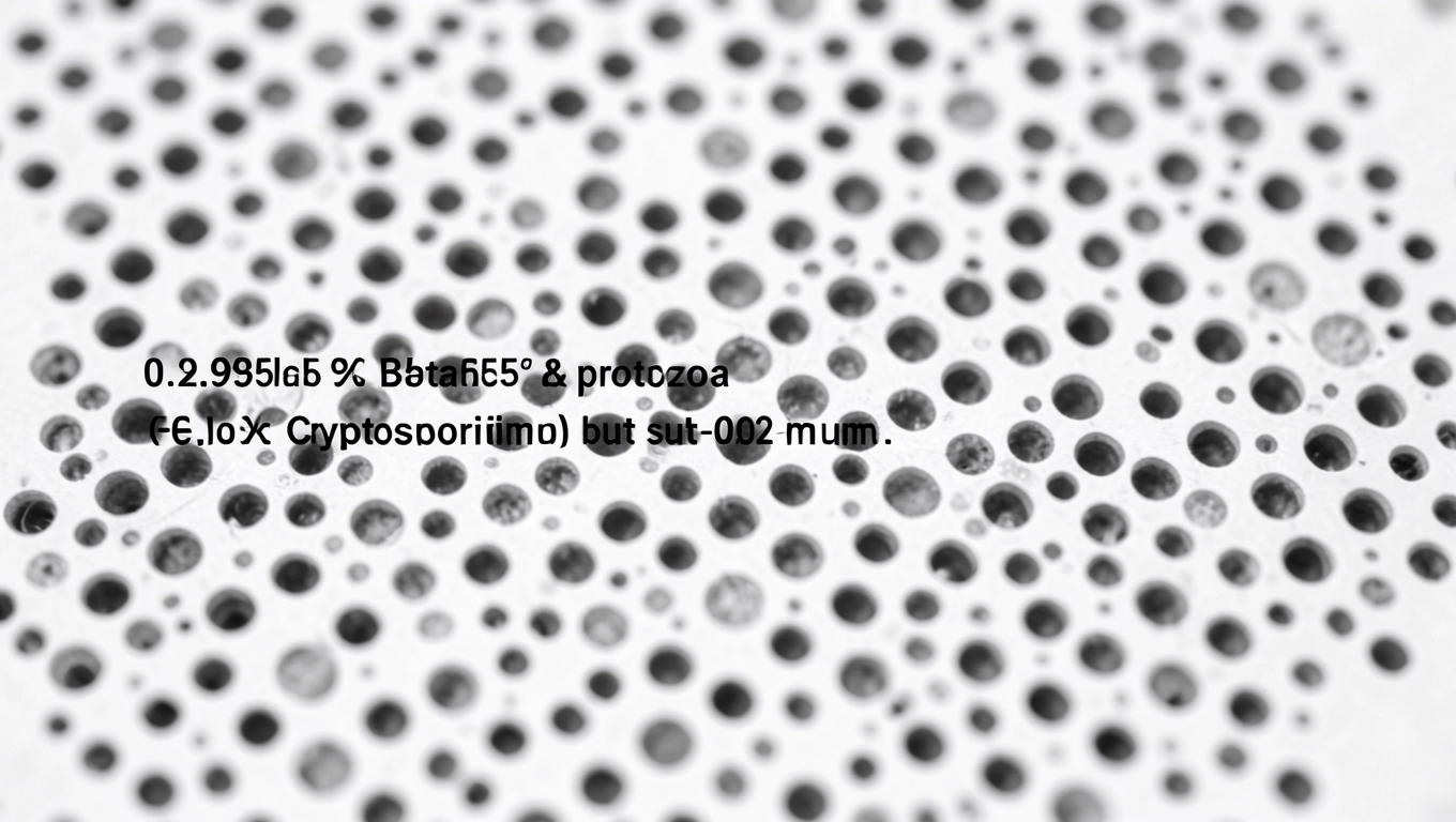 Skuteczność filtrów survivalowych w mikronach