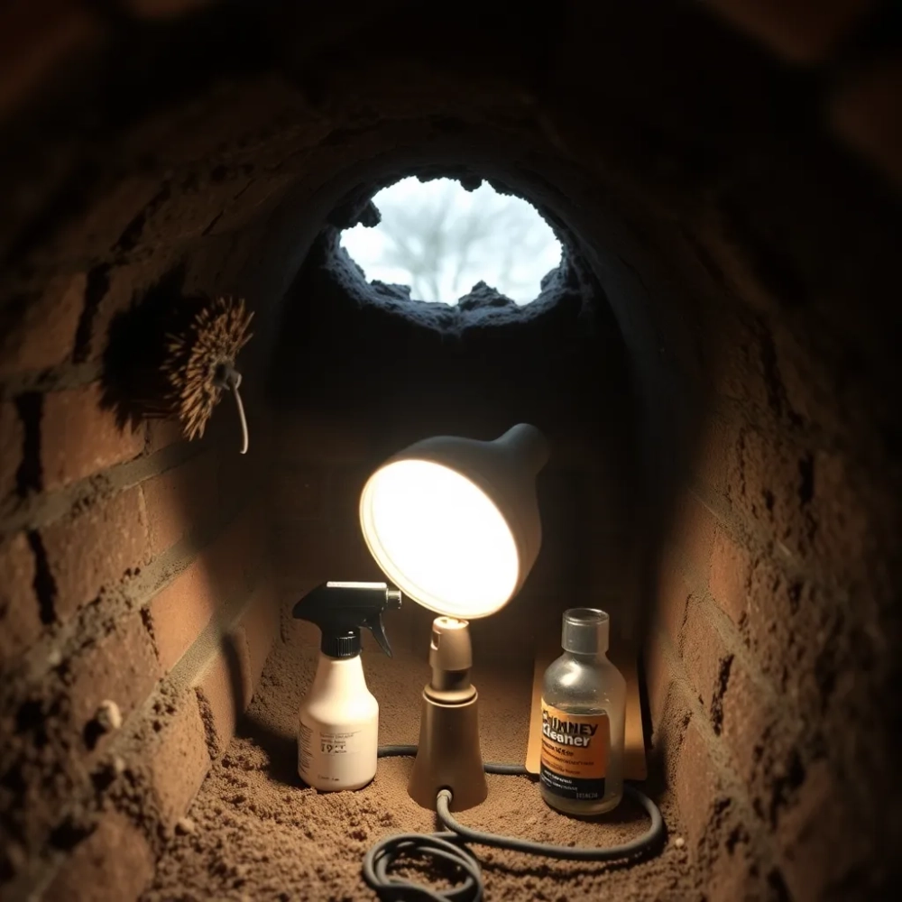 Smoła w kominie jak usunąć