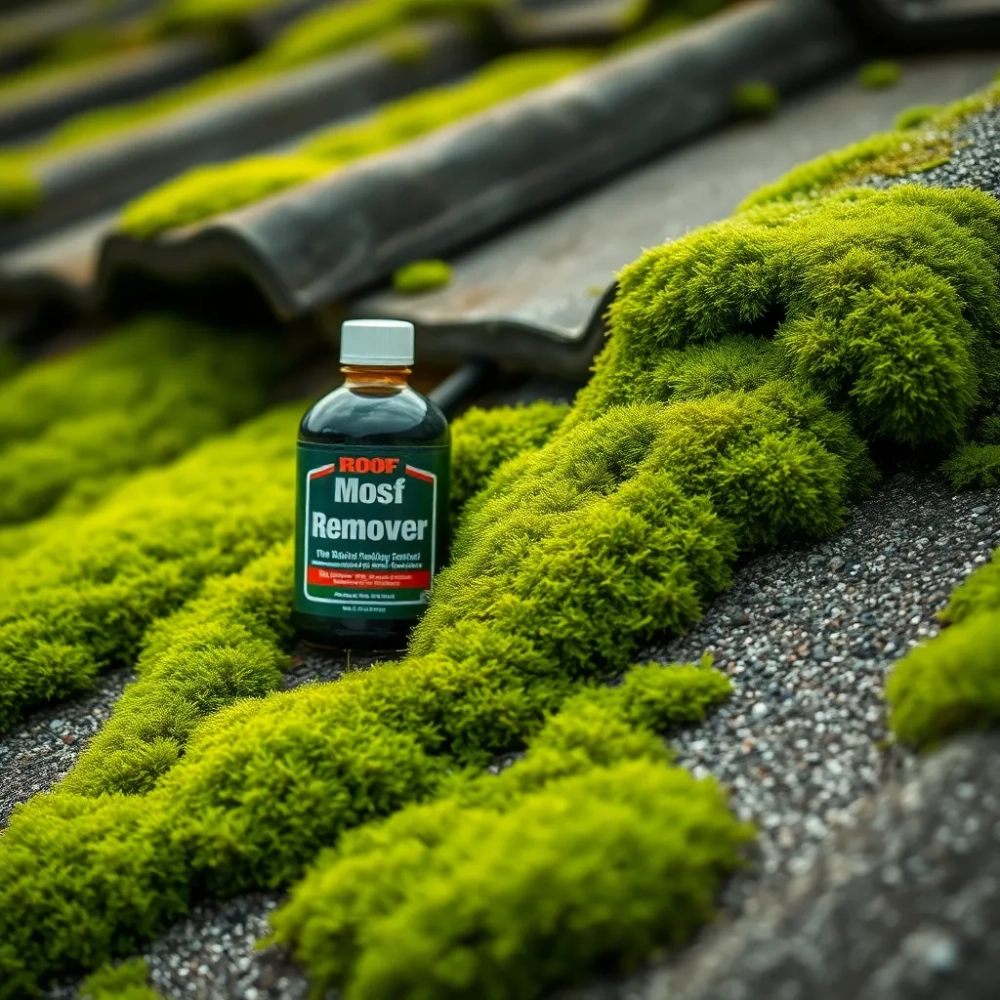 Środek na mech na dachu