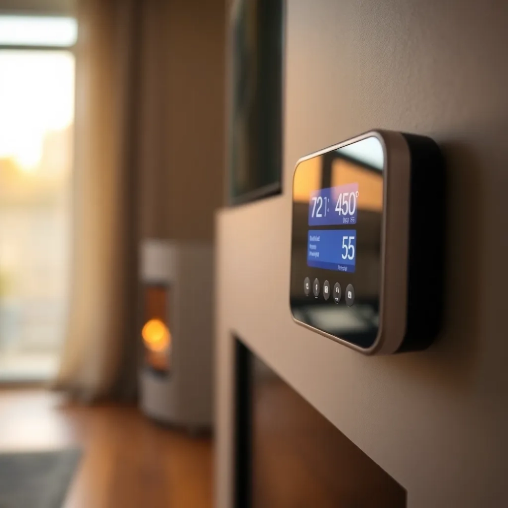 Sterownik do kominka powietrznego