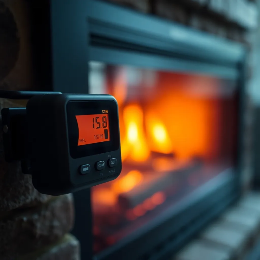 Sterownik do kominka z płaszczem wodnym CTM