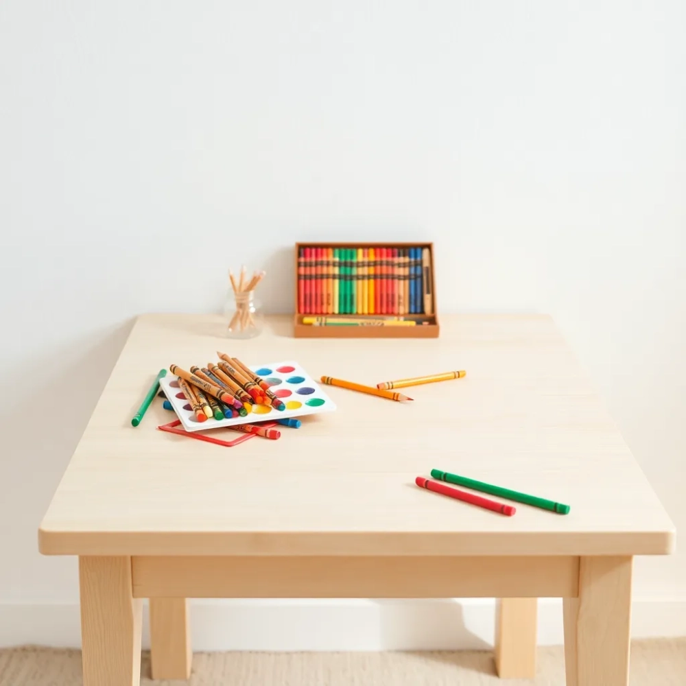 STOLIK do malowania dla dzieci