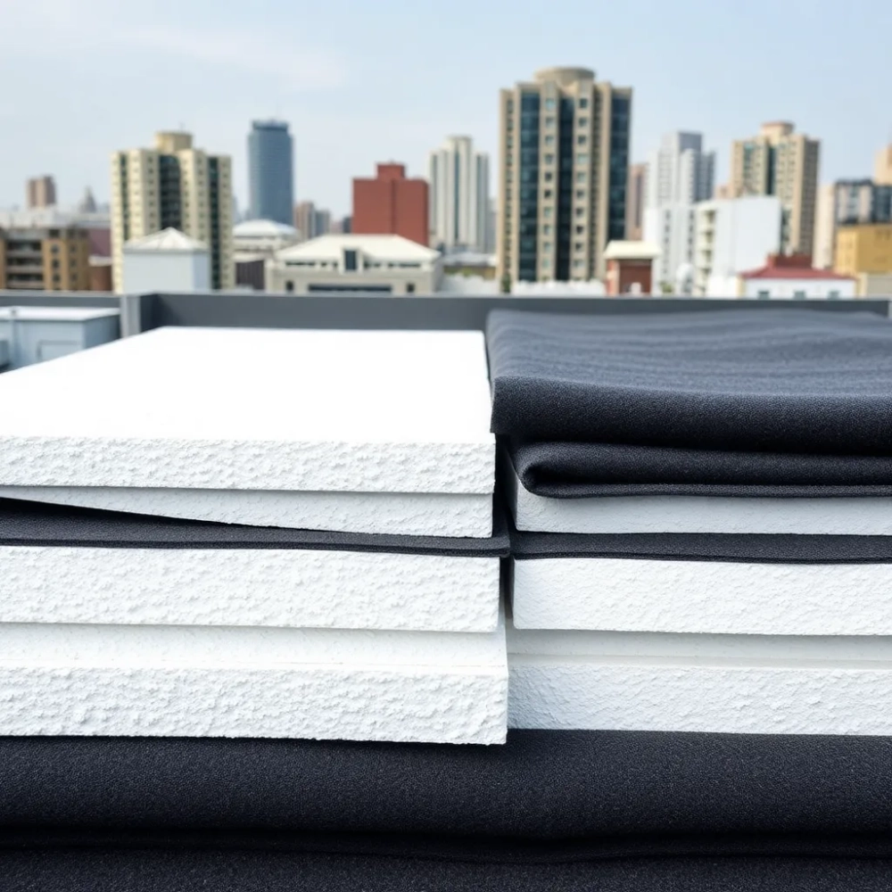 Styropian z papą na dach