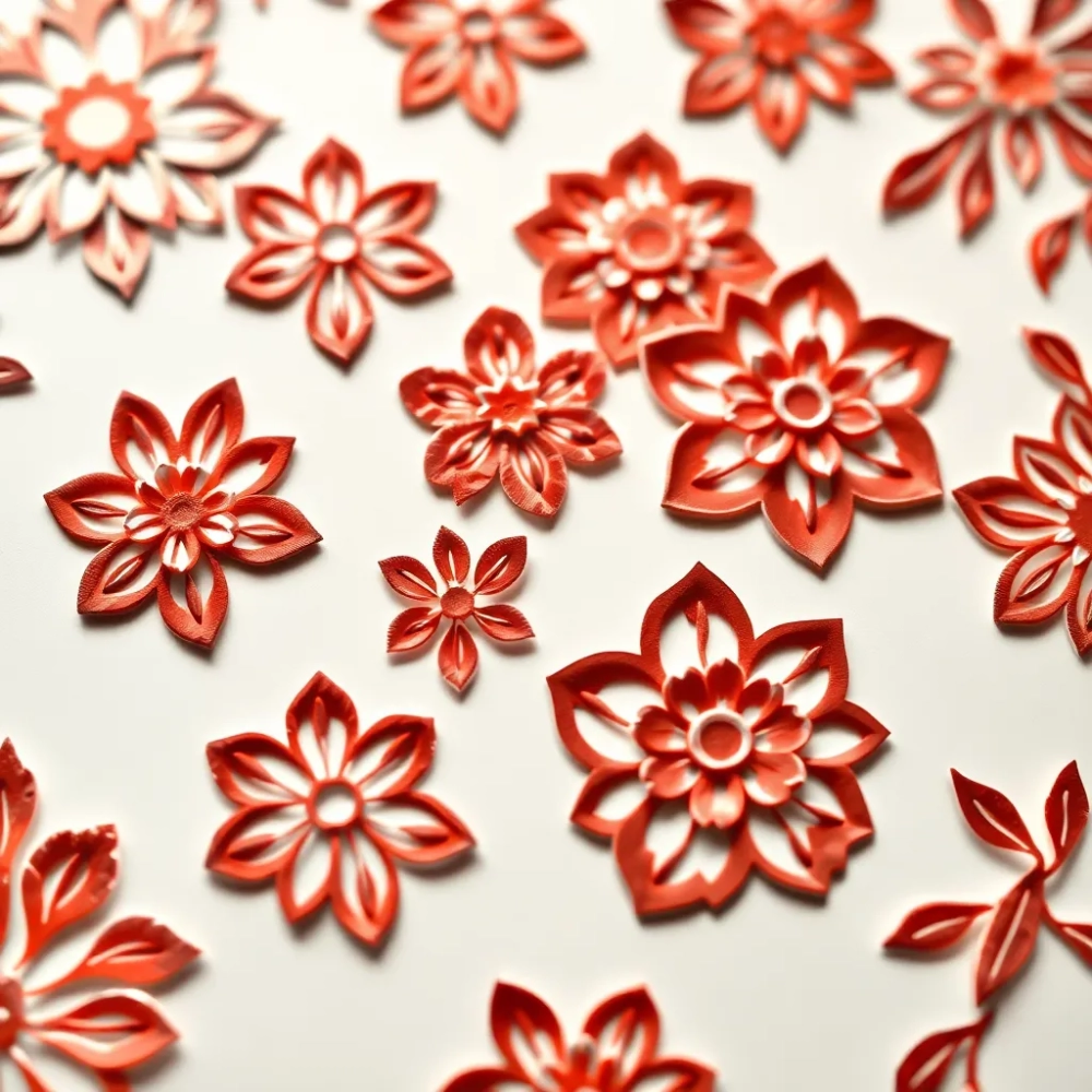 Szablony do malowania na szkle kwiaty