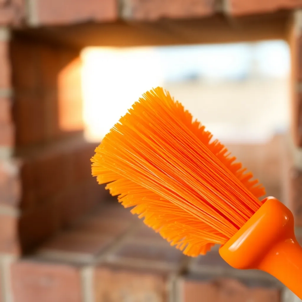 Szczotka do czyszczenia komina plastikowa