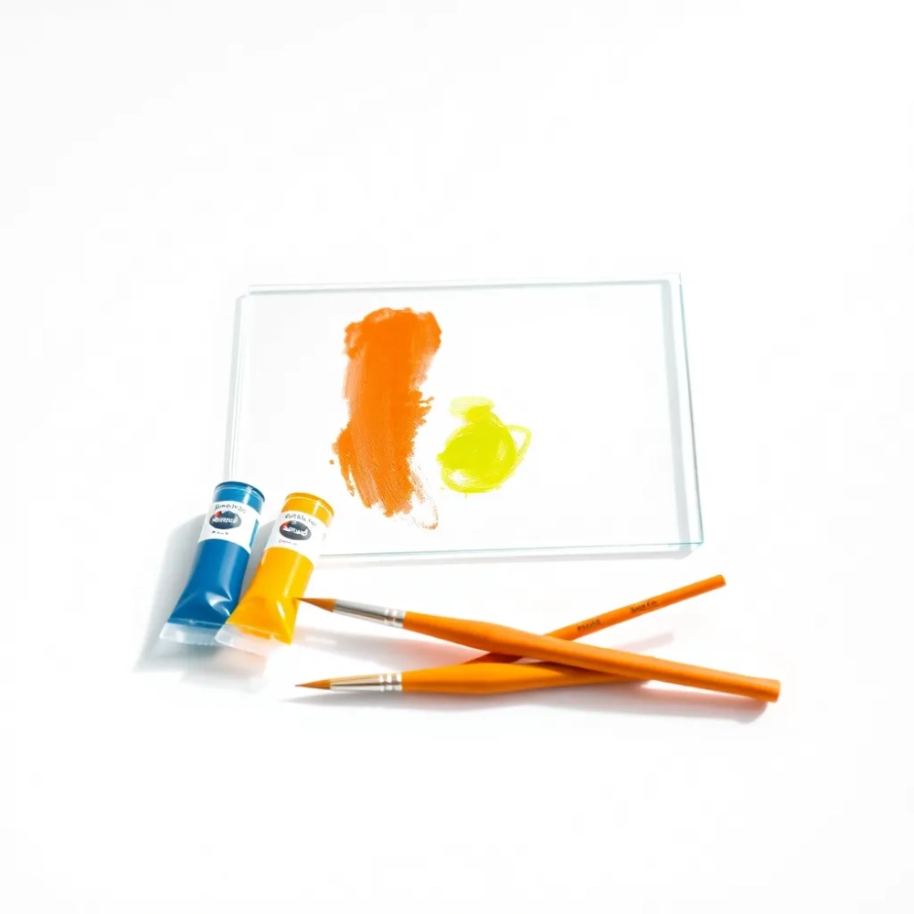 Szkło do malowania dla dzieci