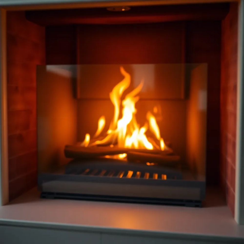 Szyba do kominka Nordflam