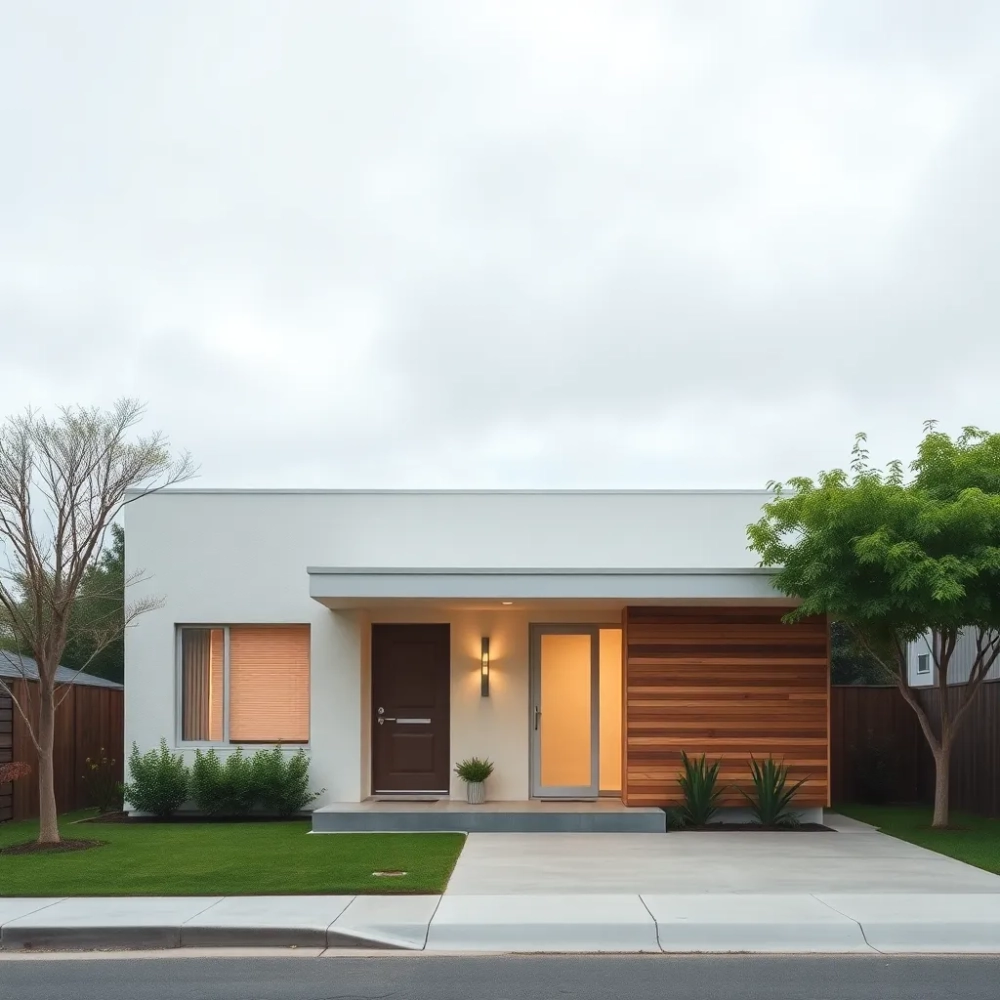 Tanie domy z płaskim dachem