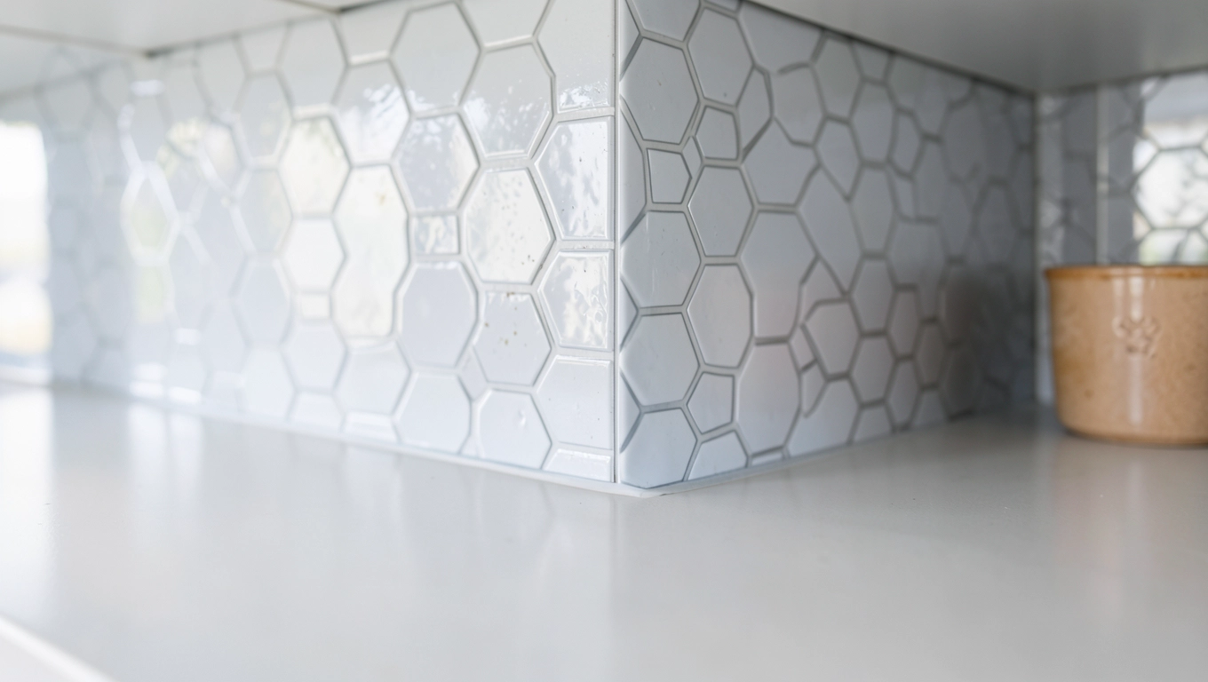 Tapety winylowe zamiast farby w kuchni